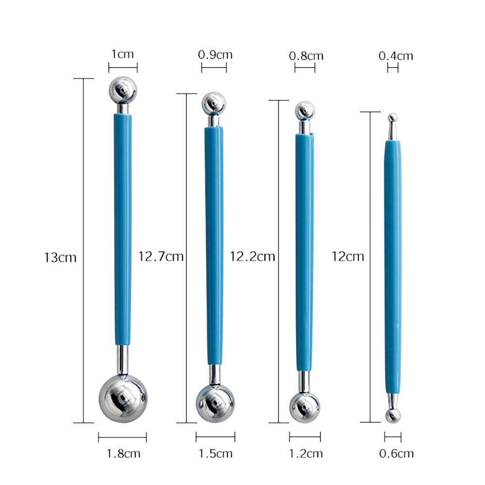Juego de Herramientas de arcilla polimérica para modelado, Kit de pintura en roca para escultura de arcilla y cerámica, de 61 piezas