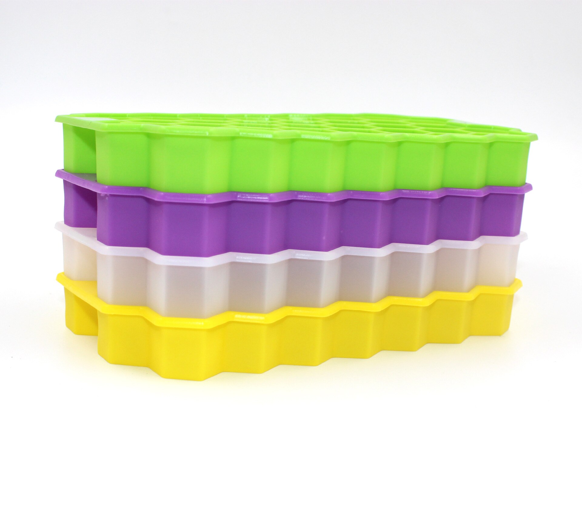Honeycomb Shape Ice Cube 37 Cubes Ice Tray Ice Cube Mold Storage Containers Ice Cube Tray Mold Ice Tray silicone ice cube tray
