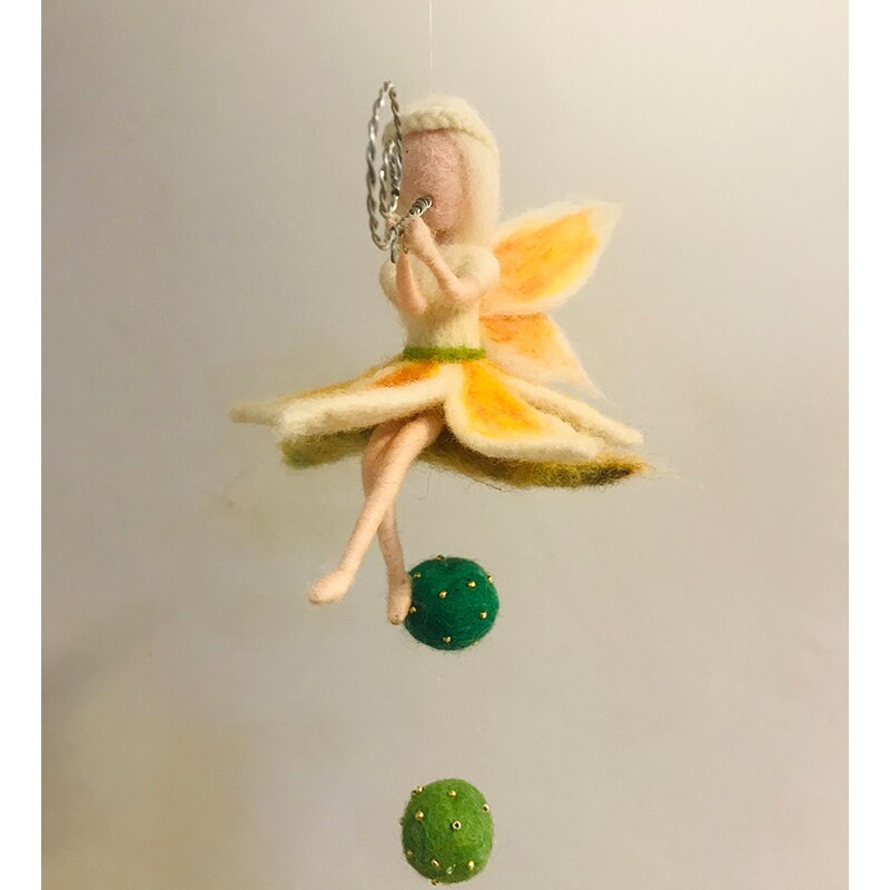Fairy Naaldvilten Kit Voor Beginners, 6 "/15 Cm Hoogte, Elf Vilten Starter Kit, naald Gevilt Fee, Vilten (Geen. 25)