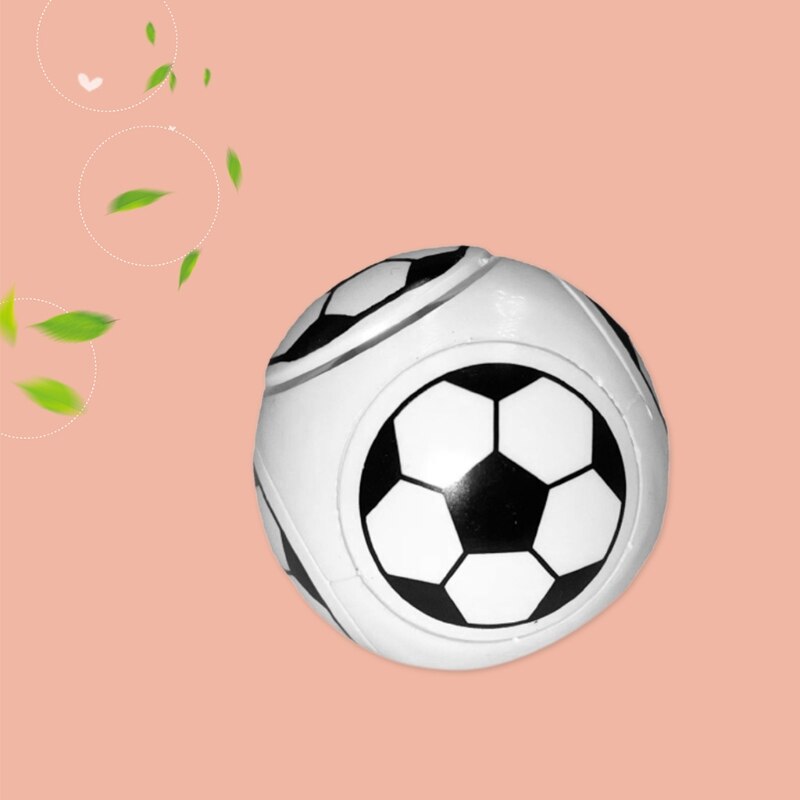 B2EB Finger Spinner Sensory Ball Educational Hand Exercise Rotate Football Interactive Novelty for Adult Stress Release