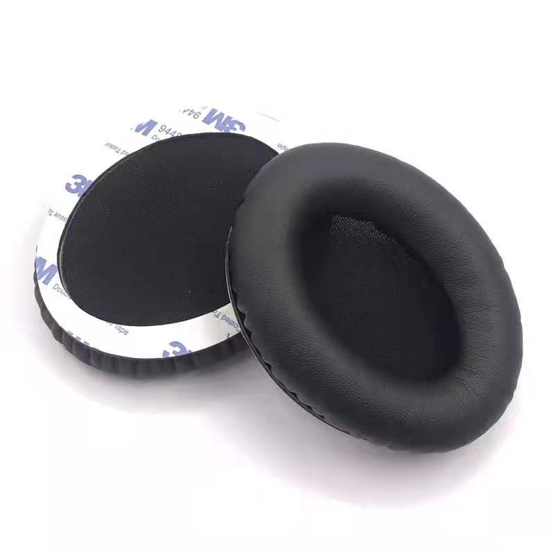 Almohadillas para auriculares Audio Technica ATH ANC7 ANC7B ANC9 ANC10, almohadillas de repuesto para auriculares, almohadillas para los oídos de espuma de esponja de cuero PU