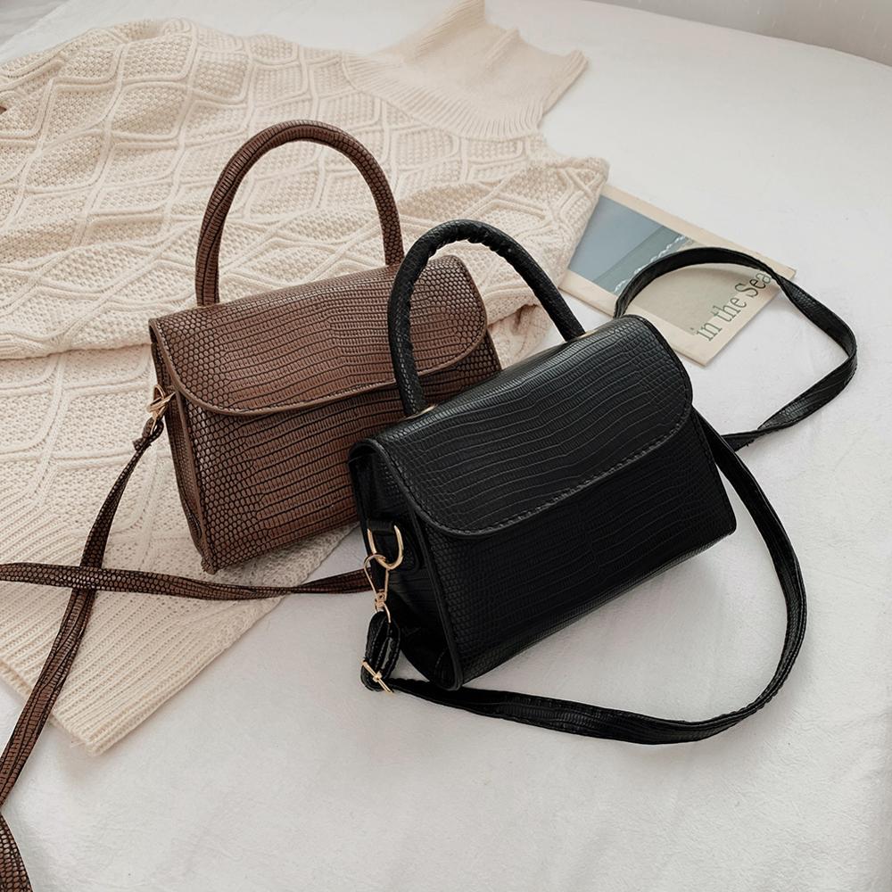 Crossbodytassen met krokodillenmotief voor dames, kleine handtas met ketting, kleine tas van pu-leer, avondtassen voor dames