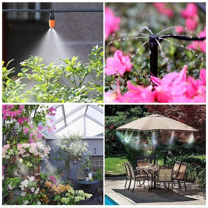 DIY Garden Water Intelligent Irrigation Kit Set Outdoor Tools Automatic Plant Micro Drip Watering System Agricultural Production