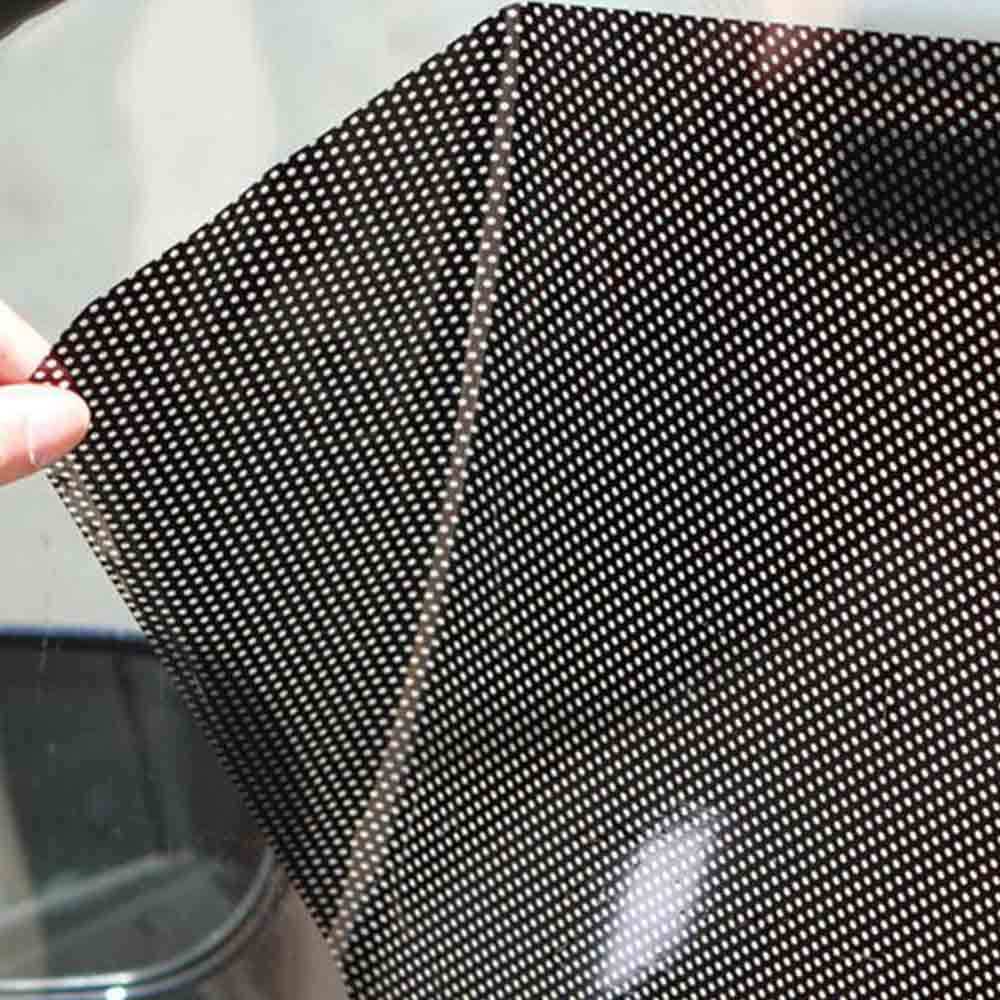 Pare-soleil solaire dégradé pare-brise | 2 pièces, feuille de Protection solaire, noir/vert/violet, Film de teinture de voiture, pour la conduite du conducteur