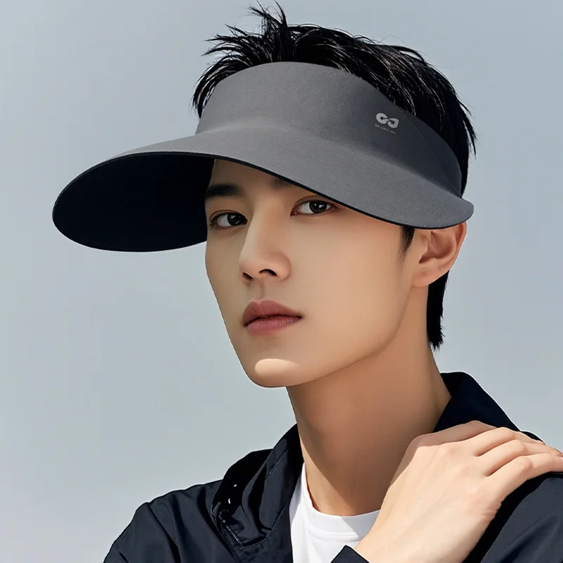 1 stks Traceless Opvouwbare Unisex Vizierhoed Zomer UPF50 + Ademend Lege Hoge Hoed voor Outdoor Sport Wandelen Vissen Zonnebrandcrème Caps