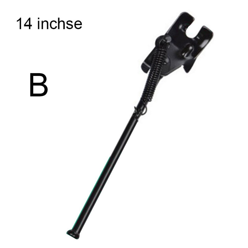 Child Bike Kickstand Bicycle Kickstand Single-Side Stand Folding Bicycle Stand Support for 12/14/16/18/20 Inch Bike ASD8: 14 Inches B