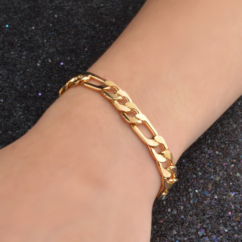 Nuovo bracciale in argento Sterling 925 bracciale in oro 18 carati 8MM bracciale uomo e donna gioielli con ciondolo regalo di nozze