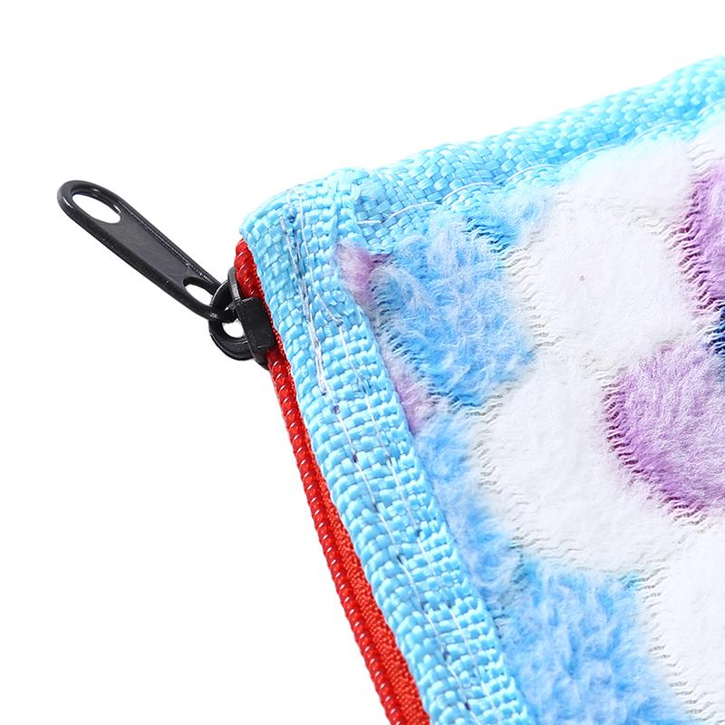 Baño cremallera tipo calentador inodoro Closestool lavable suave tapa del asiento cubierta Mat Pad