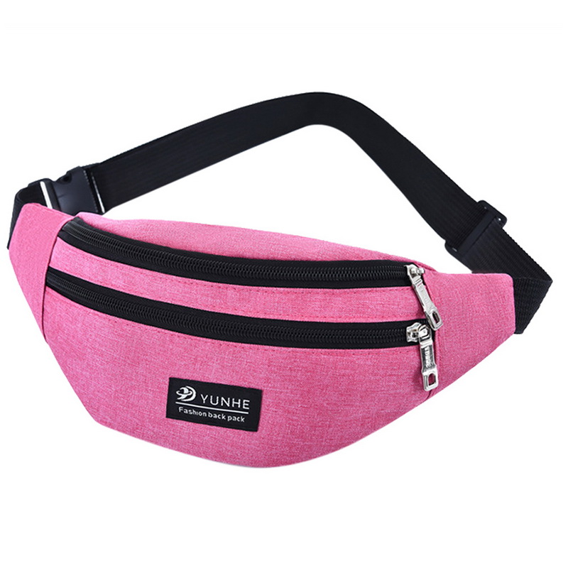 Unisexe hommes femmes taille sac Sports de plein air ceinture sac à bandoulière sac à bandoulière en bandoulière fanny pack multifonction sac taille pack
