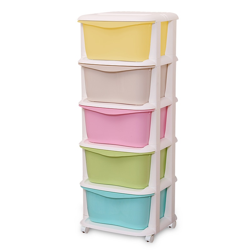 Multicolour storage cabinet plastic drawer cabinet finishing storage box storage cabinet brief local