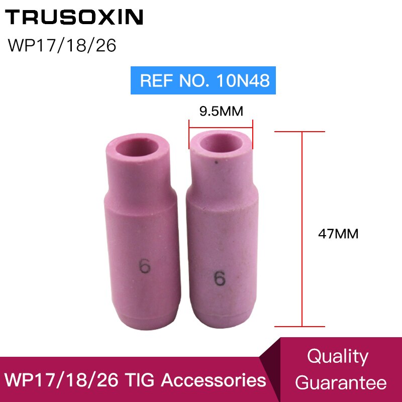 Welding Tools TIG Welding Machine Accessories/Consumables Porcelain WP26 17 18 Torch Shield Cups Nozzles