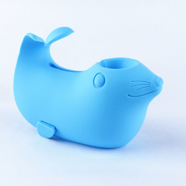 Faucet Cover Bathing Bathtub Bathroom Baby Nursing Care Safety Protector Silicone Soft Tap Guard Edge Baby bath spout cover: seal