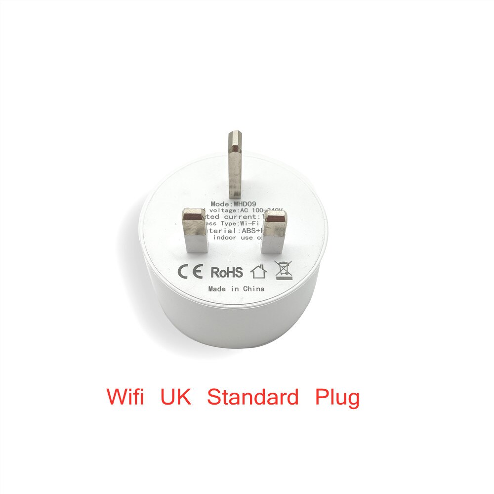 Smart Plug UK EU USA Multi Plug Tuya Smart Life APP Control Works With Alexa Google Assistant Wifi/Zigbee Socket Wifi Smart Plug: Wifi UK Standard