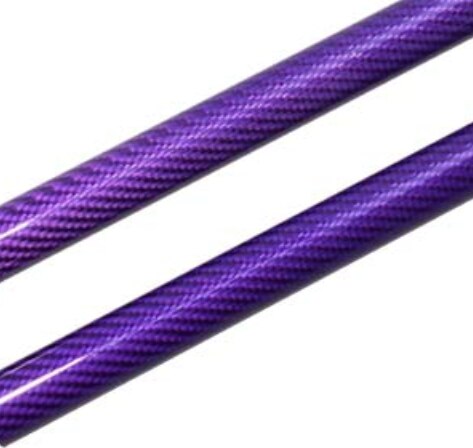 Gas Struts Lift Support Shock Damper for Ford Mustang MK6 Absorber Carbon Fiber Auto Front Bonnet Hood Modify: Purple Carbon Fiber