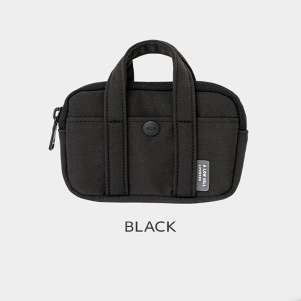 Portable Nylon Coin Purse Korean Style Zipper Pouch Men Wallet Bank Card Organizer Lightweight Mini Earphone Storage Bag Girls