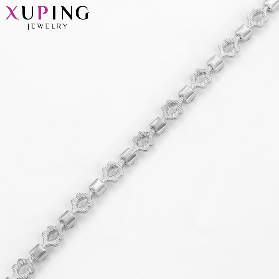 Xuping Bracelet Jewelry With Rhinestone Environmental Copper for Women Christmas Day S80-75051