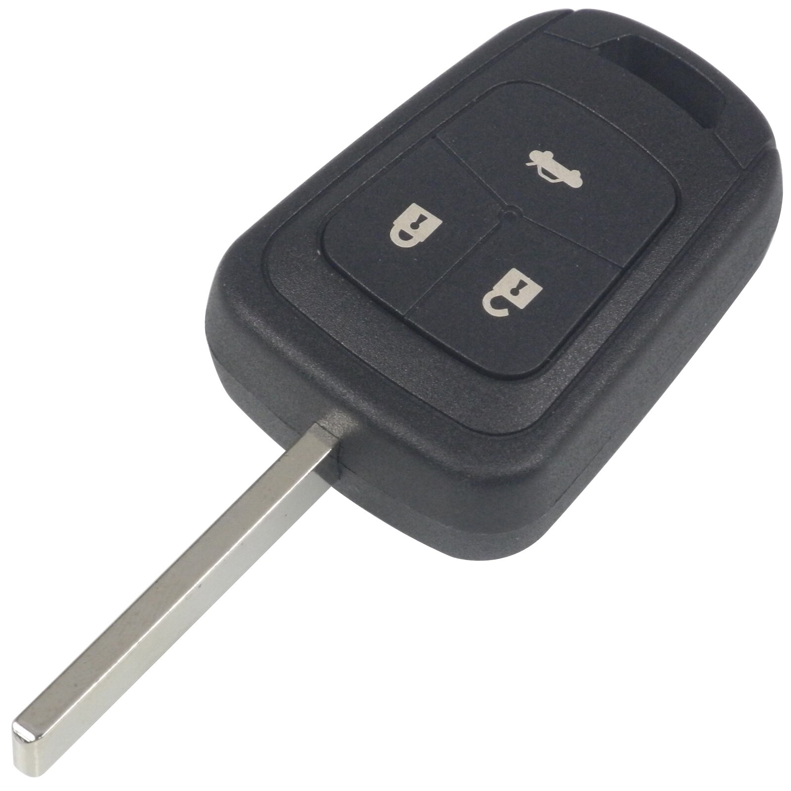 Bilchave 2/3 Buttons Remote Car Key Shell Fob For Chevrolet Camaro Sonic Cruze Malibu Volt Spark Equinox With Uncut Blade