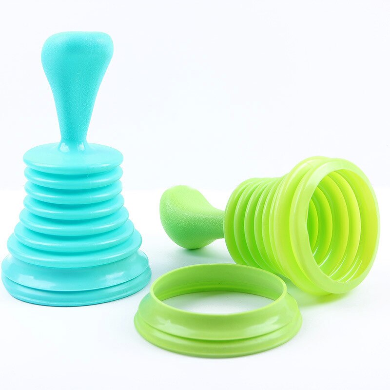 Powerful Sink Drain Pipe Pipeline Dredge Suction Cup Toilet Plungers Press Cleaning Sink Drain Pipe Cleaners Tool Household Tool