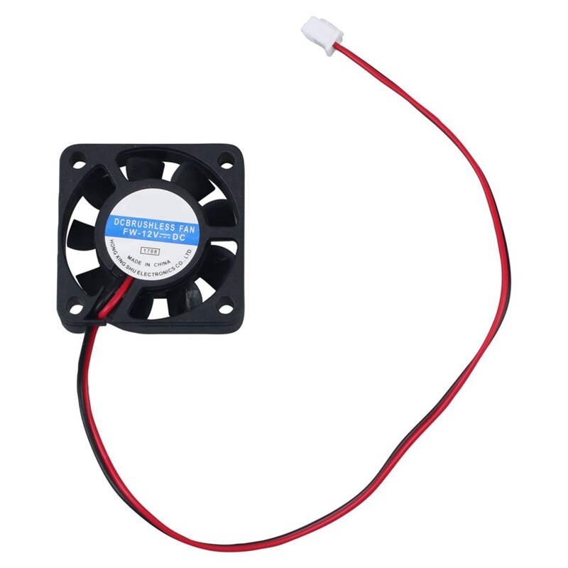 2Pcs 12V Dc 2 Wire Computer Pc Cpu Cooling Case Fan - 40Mm x 40Mm x 20Mm & 40Mm x 40Mm x 10Mm