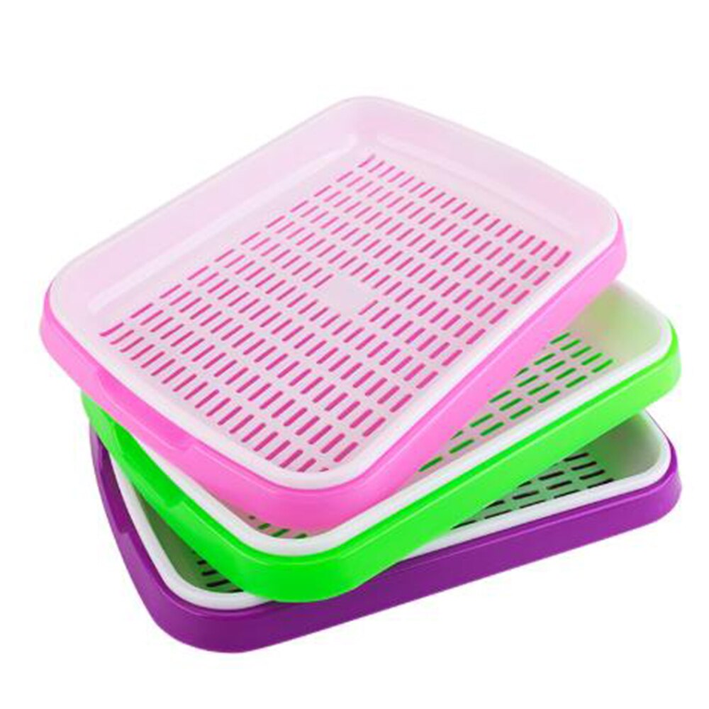 Plateau de Germination de graines 2 couches | Plateau de Germination de graines, Kit de semis de Micro verts, plateau de plantation + fond de