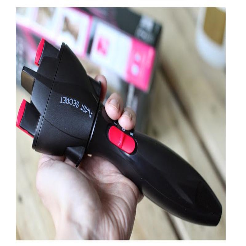 Diy elektrisk to-strenget twist braid maker hår flettemaskine