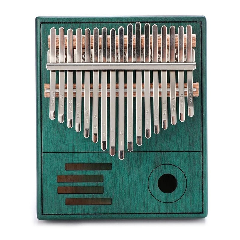 Kalimba 17 teclas pulgar Piano, dedo de madera Piano con Tune martillo, instrumento de música para principiantes niños adultos: Default Title