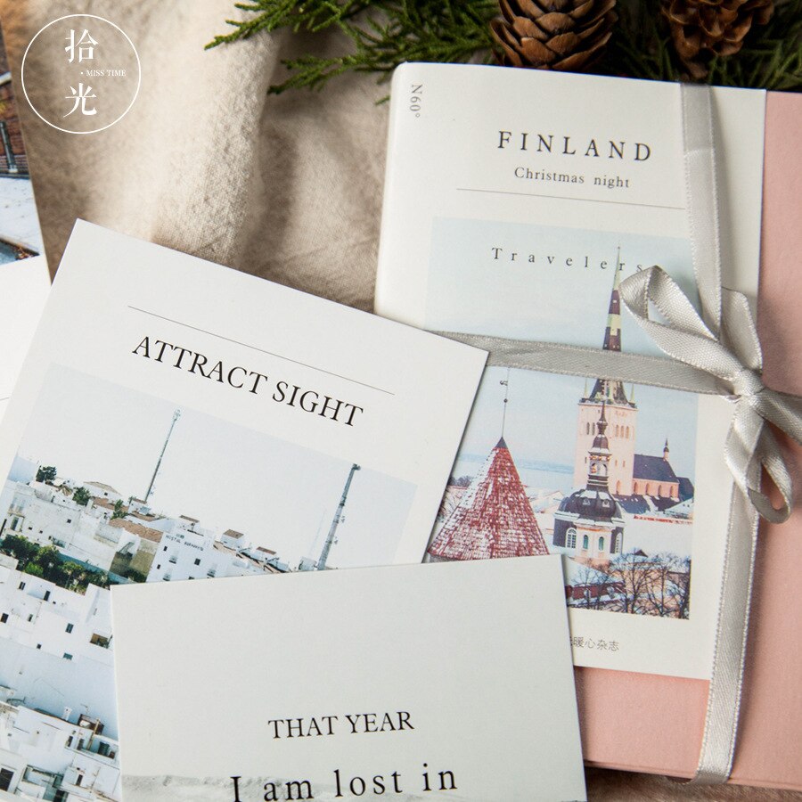 30 ark/sæt god jul finland juleaften postkort /lykønskningskort/ønskekort