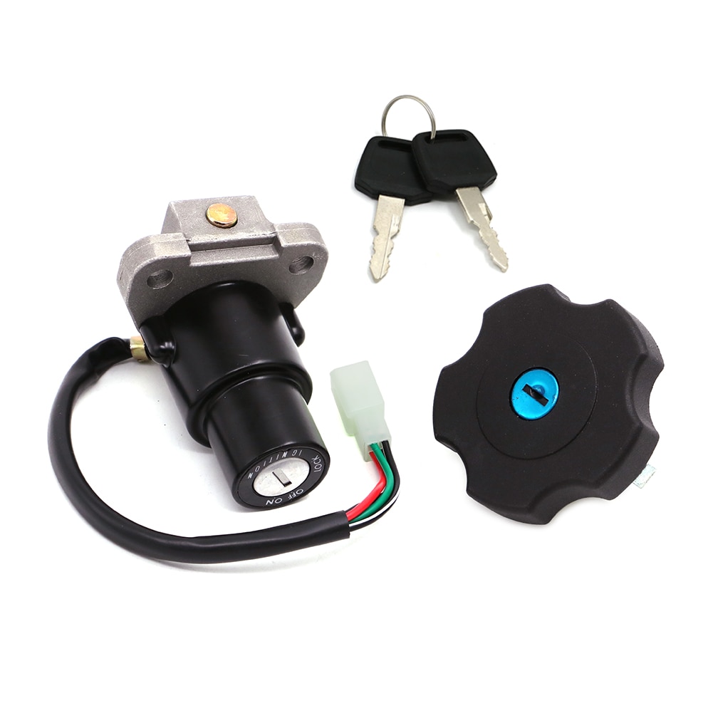 Motorcycle Lock Set Complete Ignition Switch Gas Cap For Pulse Adrenaline 125 / Sinnis Apache Blade 125 / QM125GY RMR125