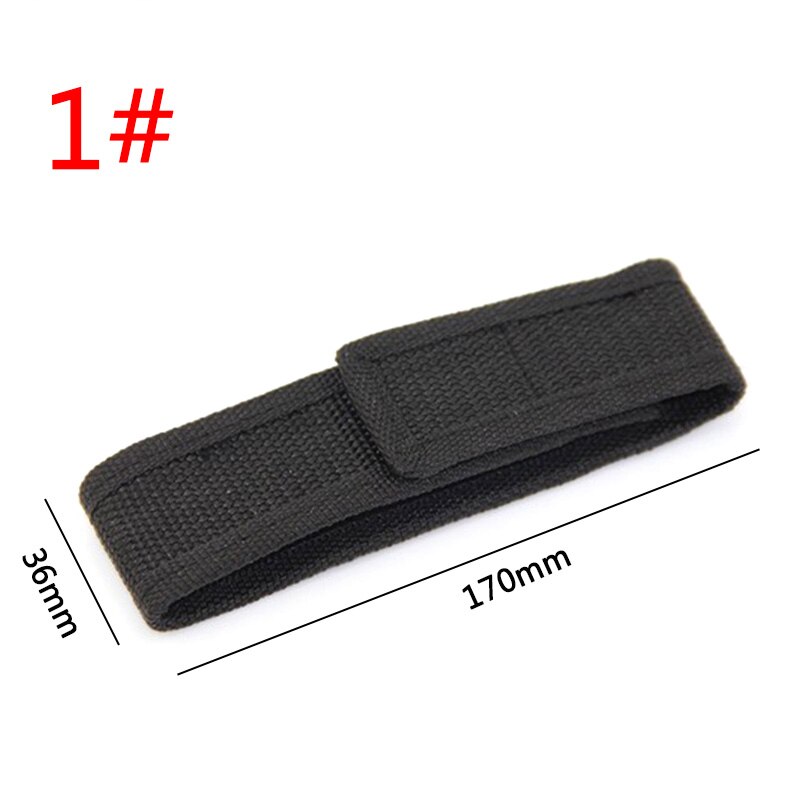 Housse de lampe de poche LED Portable lampe de poche universelle étui housse en tissu pour lampe de poche torche: 1
