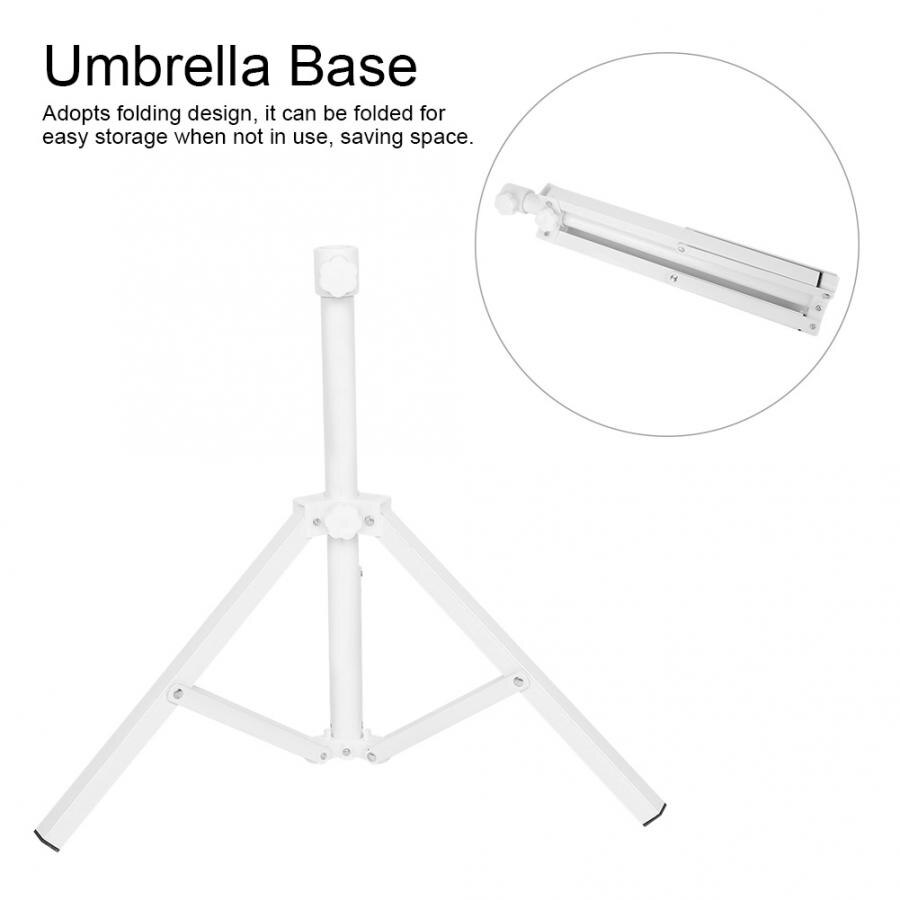 Courtyard Sun Umbrella Stand Beach Umbrella Holder Foldable Garden Parasol Base Umbrella Accessories