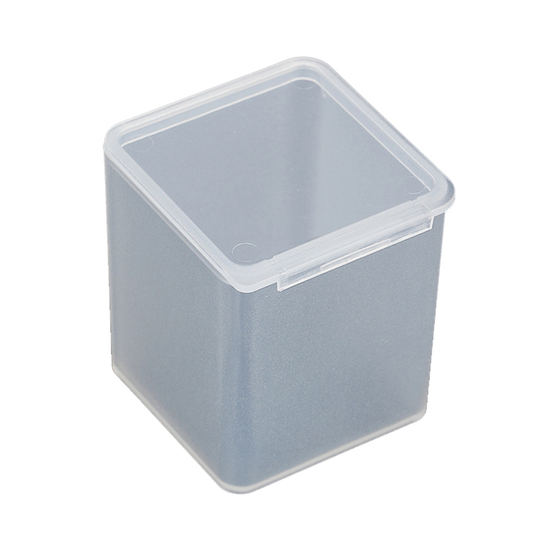 2 szt. mini mała skrzynka PP przezroczyste plastikowe pudełko robić przechowywania pudełka DIY zrobienie części śrubowe manicure akcesoria robić paznokci