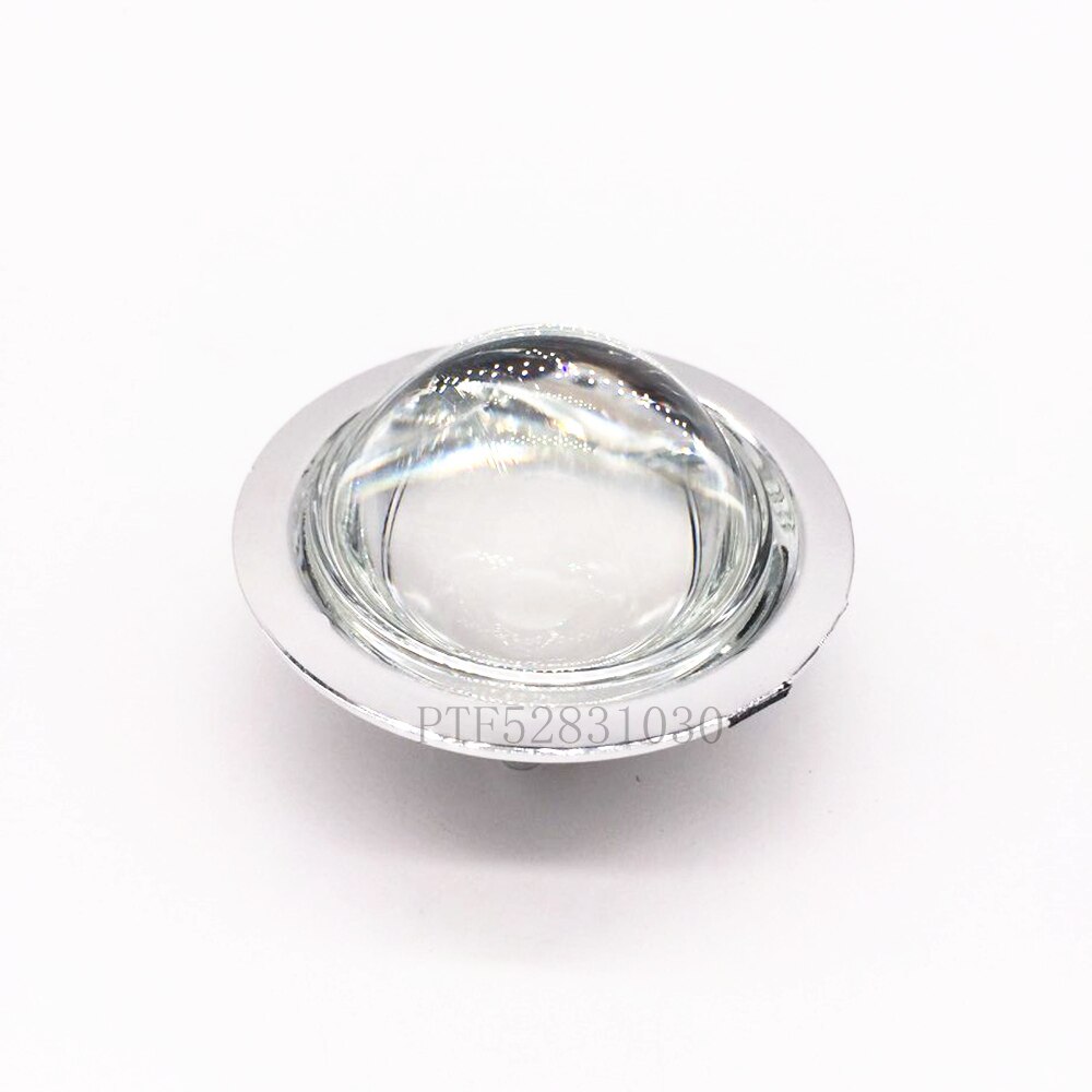 5 Set 44mm Optische Glas LED Lens 60 graden + Reflector Collimator 2 in 1 Kit voor 10 W Vierkante High Power LED
