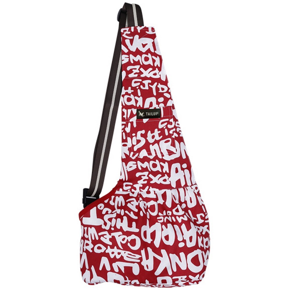 Tailup Pet Carrier Bag Oxford Hond Kat Puppy Aminal Sling Enkele Schoudertas Warme Winter Hond Front Borst Carrier Outdoor reizen