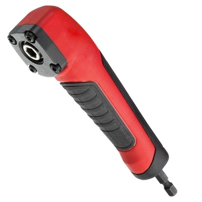 90 Degree Lengthened Corner Device Right Angle Screwdriver Turn Joint Tool 35ED