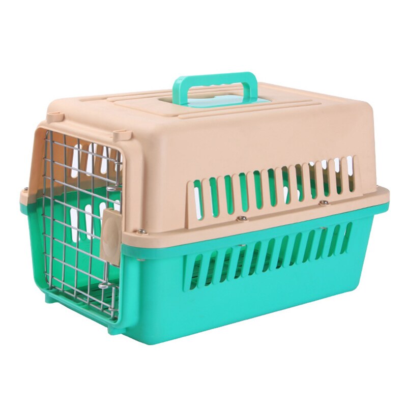 Caja de transporte de Gato de mascotas para hogar, caja de hombro de viaje al aire libre para gatos, casa de cachorros de compañía, perrera, bolsa de transporte de aire para mascotas, 6 colores: Green