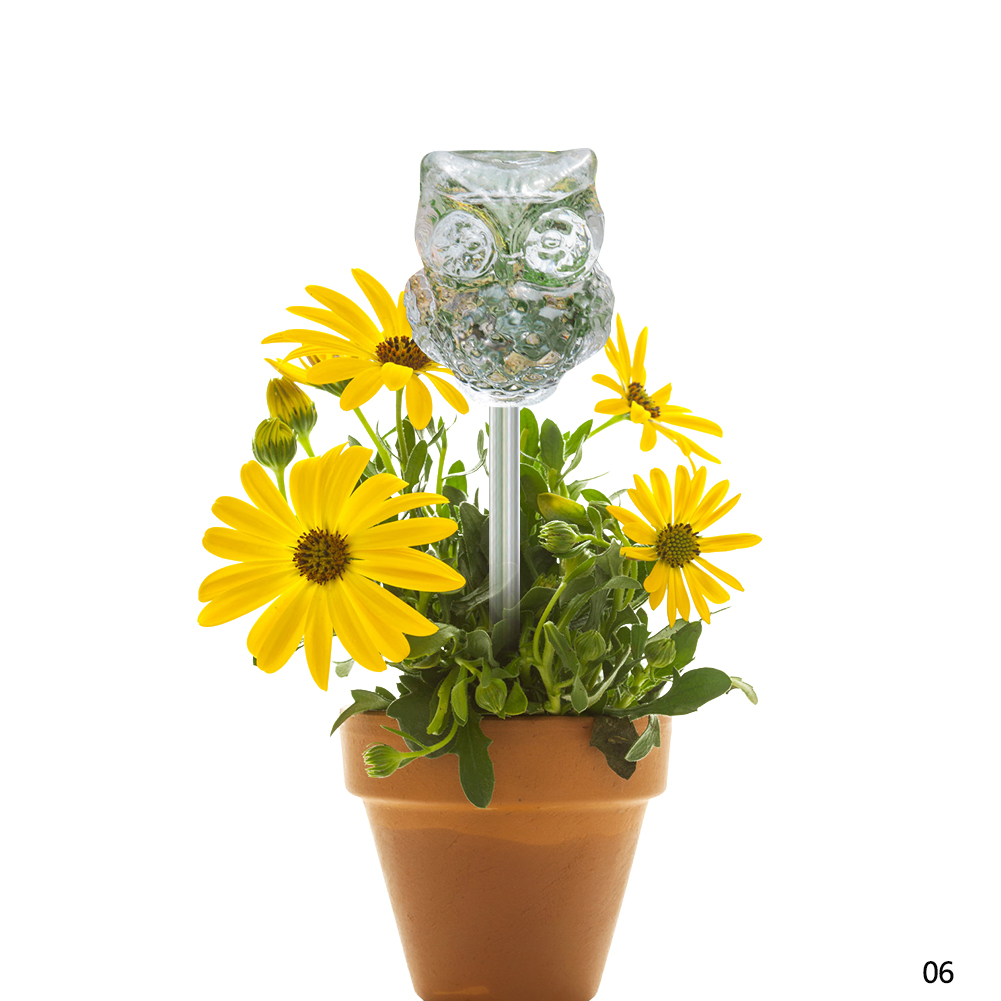 Auto Drip Irrigation System Garden Water Houseplant Plant Pot Little Bird Self Watering Flower Indoor Household Waterers Bottle: 06