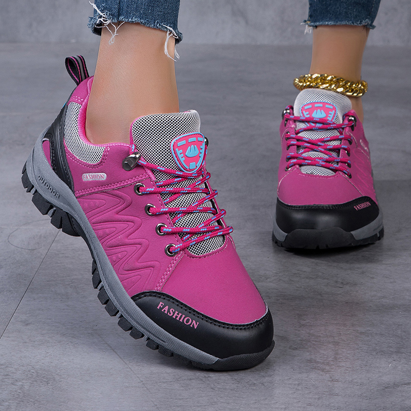 Damen-Wanderschuhe, wasserdichte draussen-Sneaker, rutschfeste Wanderschuhe, bequeme Schuhe, Kletterstiefel, Sportschuhe für Damen