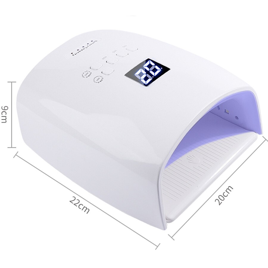 S10 lampada ricaricabile per unghie UV LED senza fili Gel Polish asciugatrice forno per unghie Pedicure Manicure lampada a LED per unghie senza fili