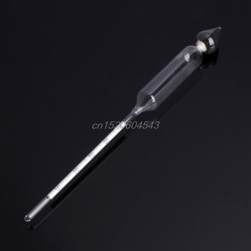 3 pièces 0-100% hydromètre alcomètre testeur ensemble alcool Concentration mètre + thermomètre R08 et directe