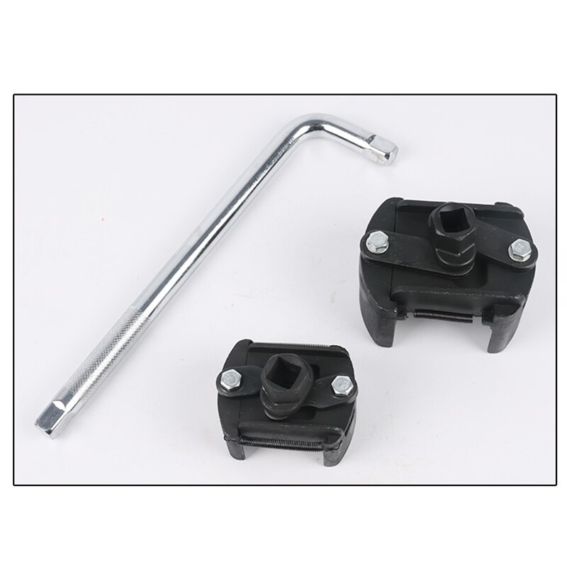 60mm-80mm Cast Steel Adjustable 2 Jaws Oil Filter Wrench Fuel Filter Remover Removal Tool Two-claw Cast Steel Filter Wrenches