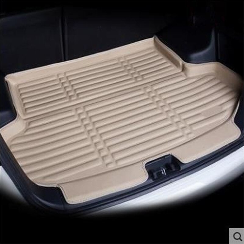 Voor peugeot auto-styling auto achterbakbekleding kofferbak bagagemat bak vloer tapijt modderpad beschermer: 1