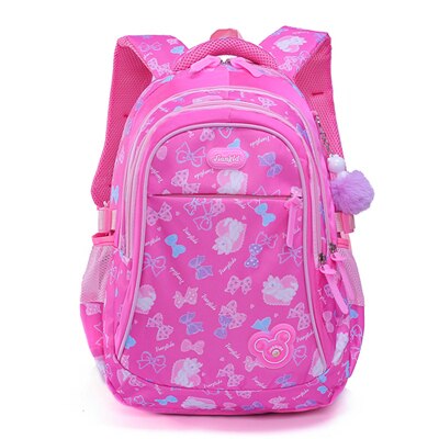 YK-Leik Borse da Scuola bambini zaini Per Le ragazze Adolescenti Leggero impermeabile Borse da Scuola bambino ortopedia zaini: rose