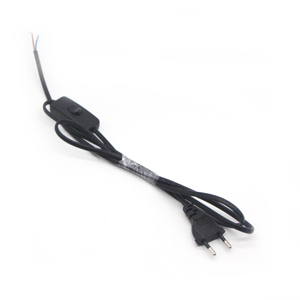 1,8 M LED regulador de intensidad Cable modulador de luz lámpara línea controlador Dimmer para la lámpara de mesa nos 110v/enchufe de la UE de 220v cables adaptador
