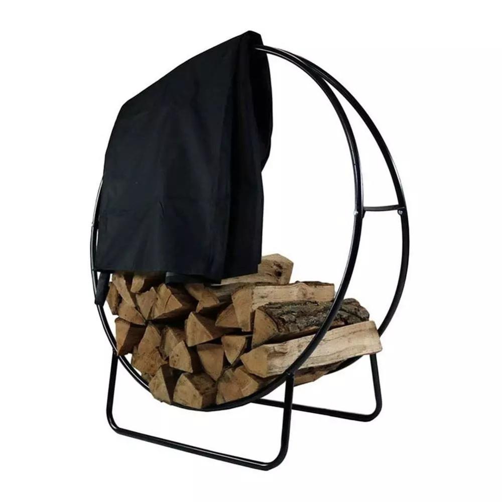 Firewood rack cover furniture cover outdoor garden terrace outdoor waterproof and dustproof firewood cover