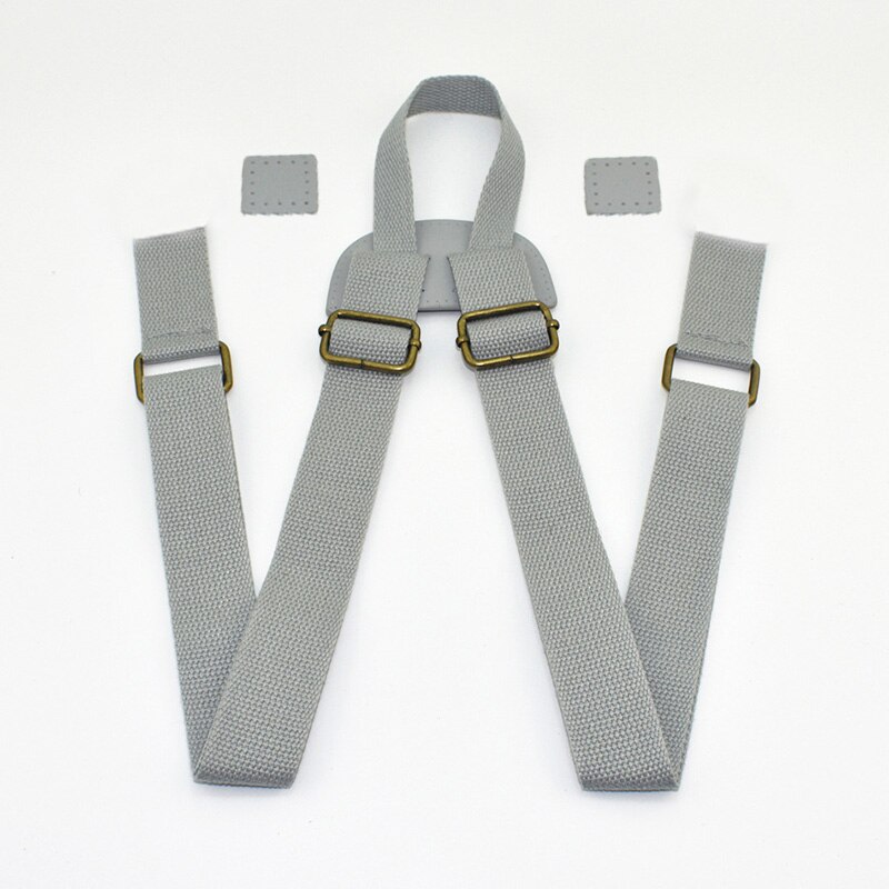 Adjustable Shoulder Bag Strap Belts DIY Replacement School Book Backpack Straps For Women Students Bag Accessories: grey