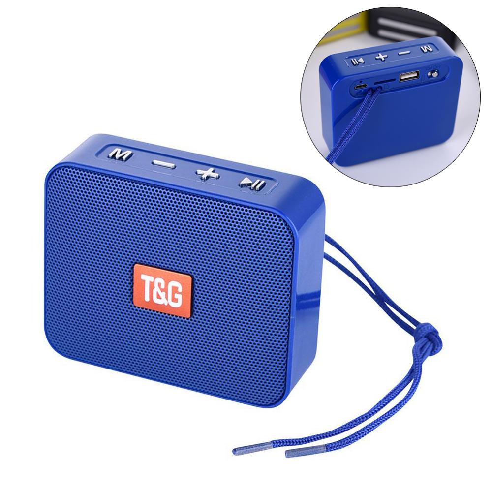 TG166 Mini Altoparlante del Bluetooth Portatile Piccolo Altoparlante Senza Fili di Bluetooth 5.0 di Sostegno della carta di TF USB FM Radio caixa de som altavoces