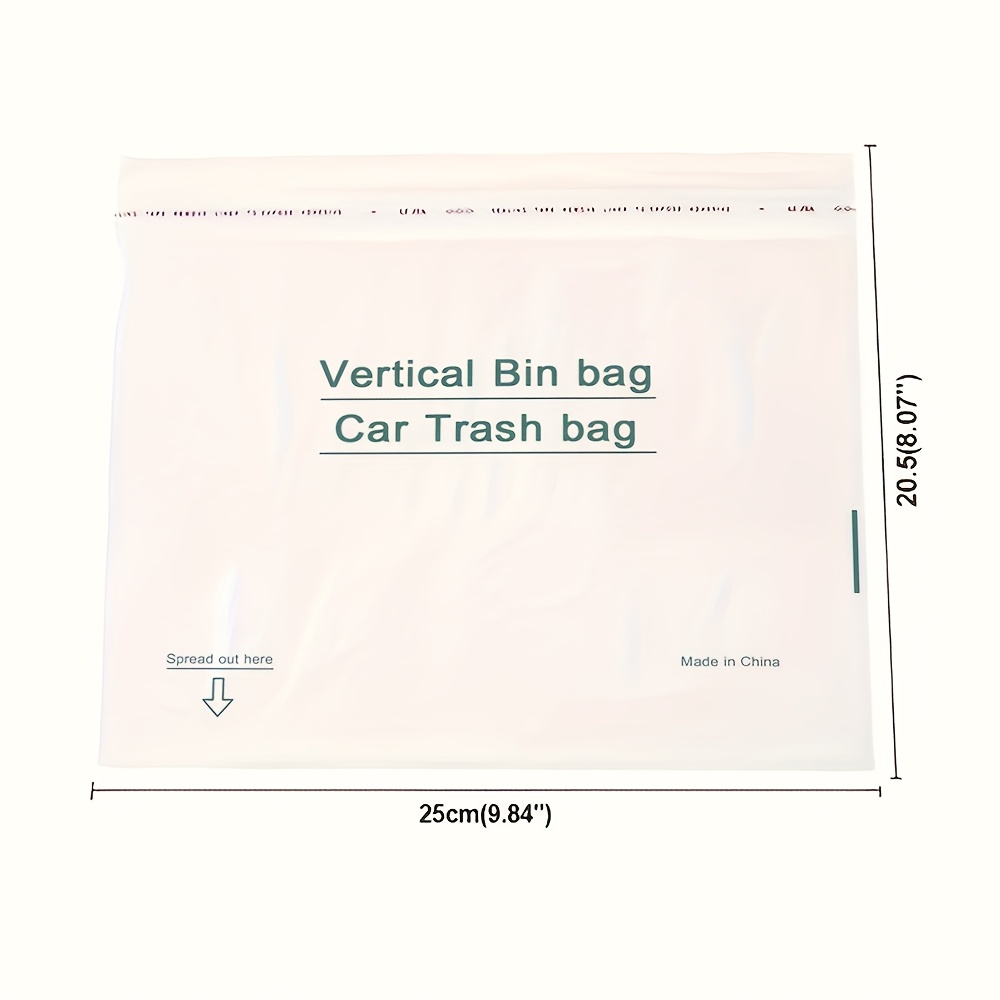 60/100 stuks wegwerpbare autovuilniszakken, braakzakken, formaat 8.07 x  x 9.84 cm. deze zakken zijn verbeterd en verdikt, waardoor ze duurzaam zijn. geschikt voor diverse omgevingen zoals auto's, keukens, slaapkamers, studiekamers, reizen, kamperen en meer.