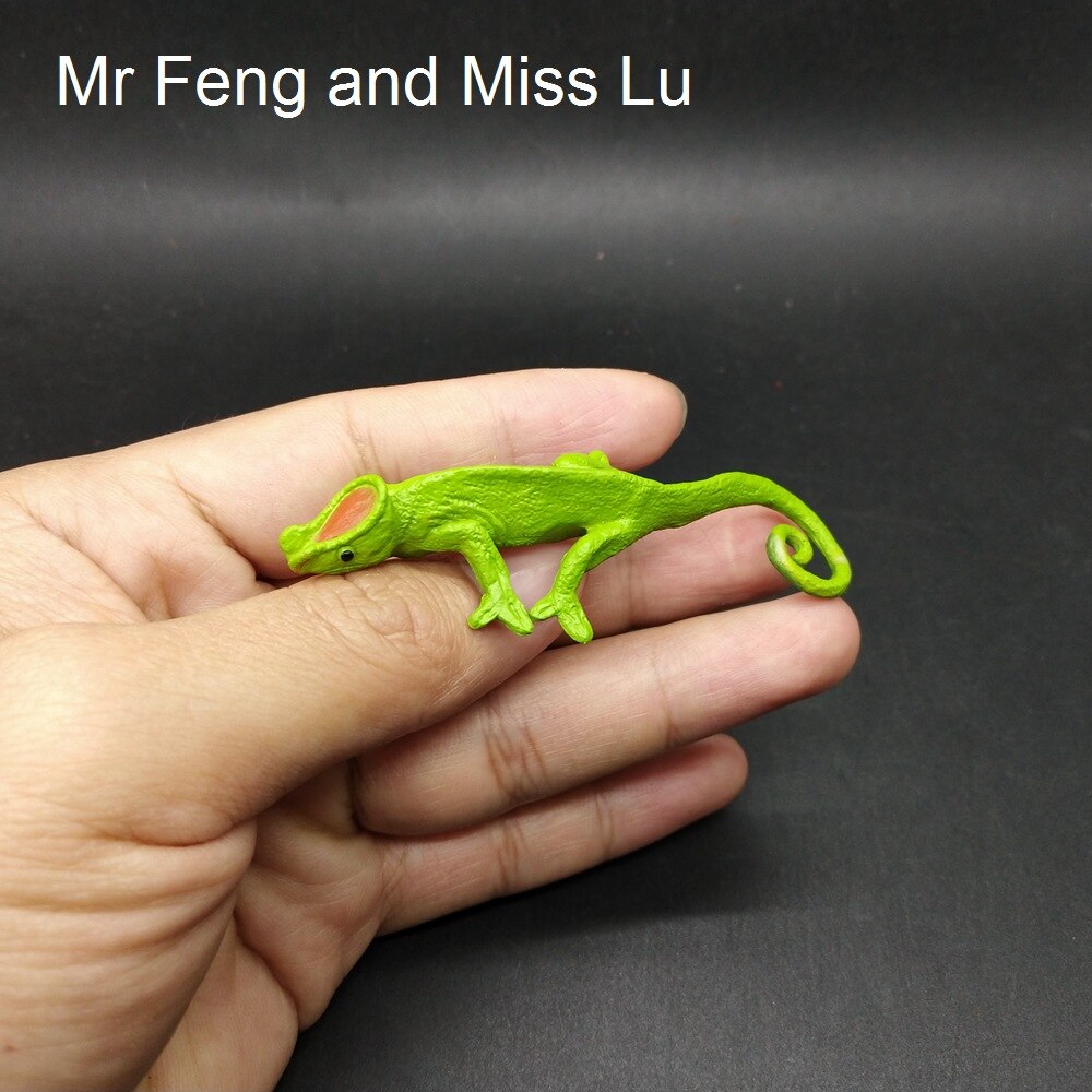 Mini Lizard PVC Solid Toy Model Horrific Game