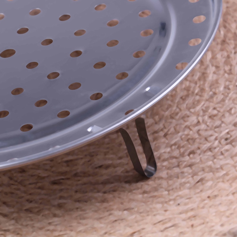 1pc Stainless Steel Steamer Rack Insert Stock Pot Steaming Tray Stand Cookware Tool