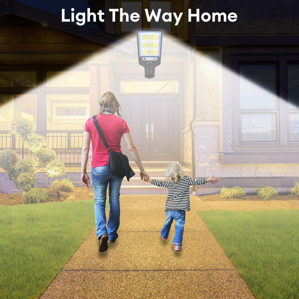 Luz Solar con Sensor de movimiento PIR, lámpara de pared impermeable para exteriores, Patio, porche, garaje, decoración de jardín